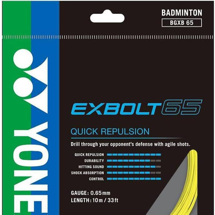 YONEX BG Exbolt 65 Badminton String