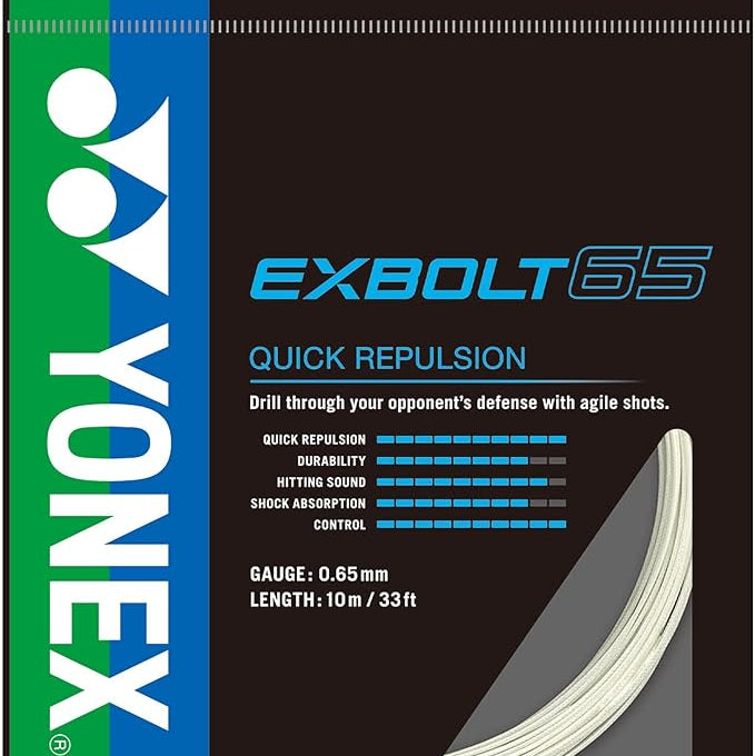 YONEX BG Exbolt 65 Badminton String