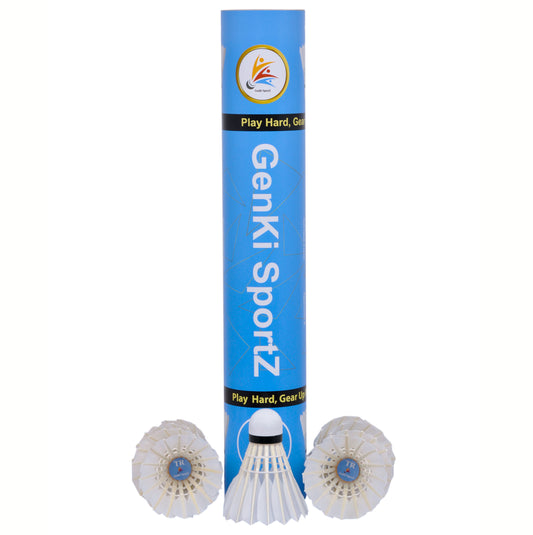 GenKi SportZ TR Blue Shuttlecocks | Precision, Durability & Performance