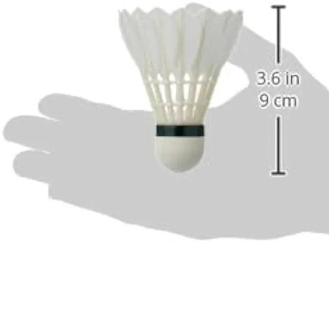 Yonex Unisex Adult Tr Aeroclub Feather Shuttlecock White, Medium