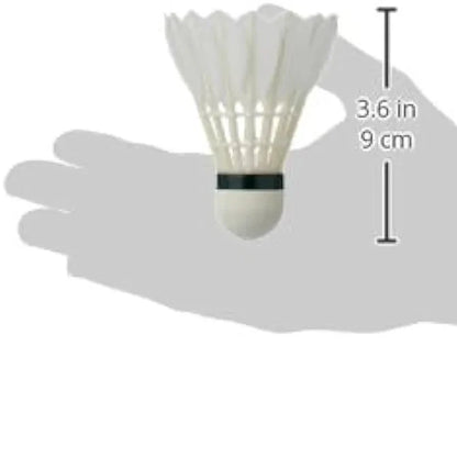 Yonex Unisex Adult Tr Aeroclub Feather Shuttlecock White, Medium