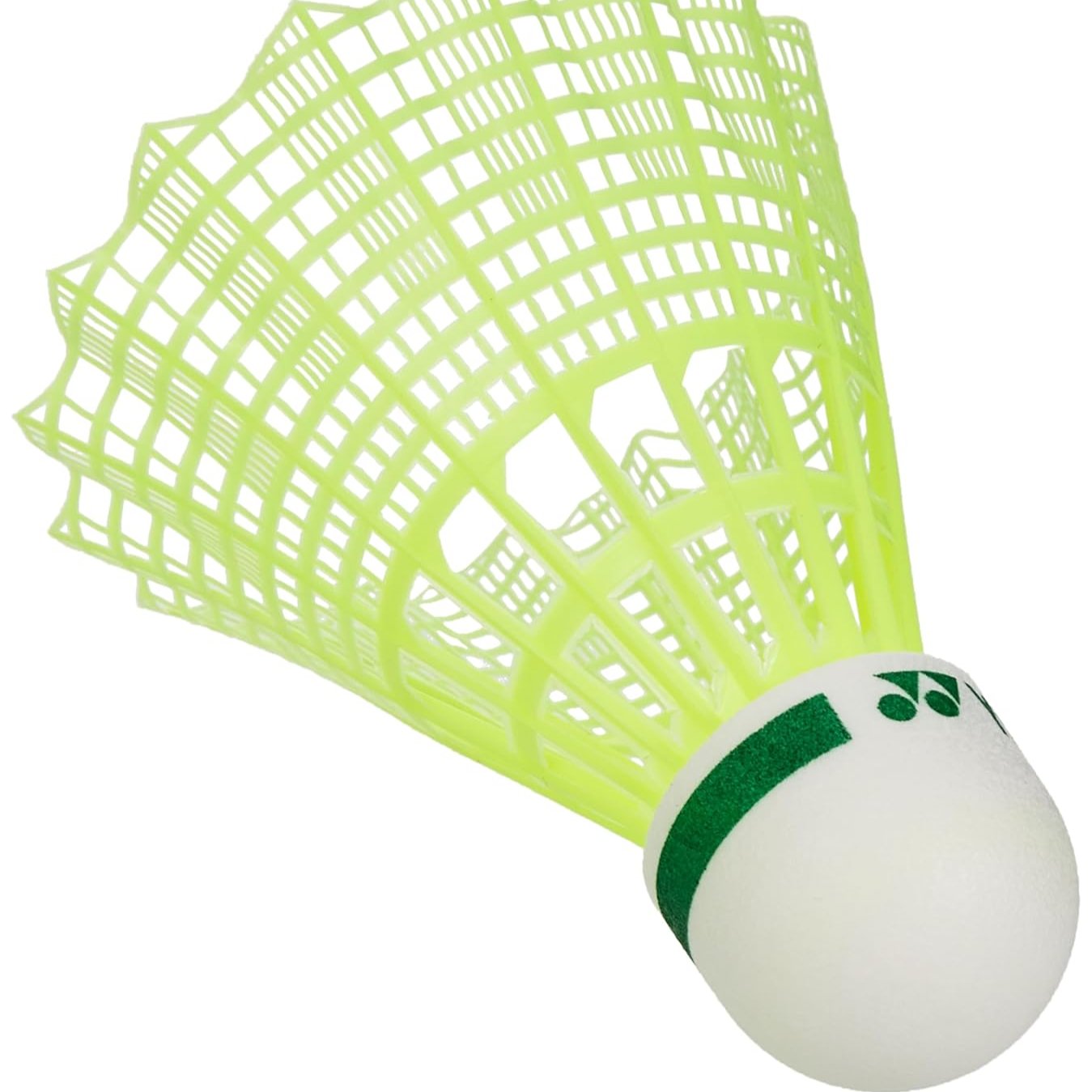 Yonex Mavis 10 Nylon Yellow Shuttlecock-Green Cap