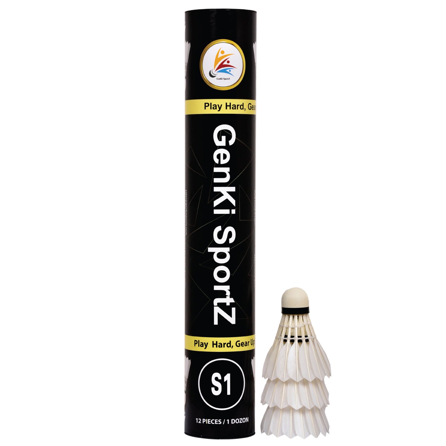 GenKi SportZ Premium Shuttlecocks | Precision, Durability & Performance