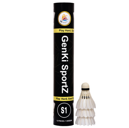 GenKi SportZ Premium Shuttlecocks | Precision, Durability & Performance