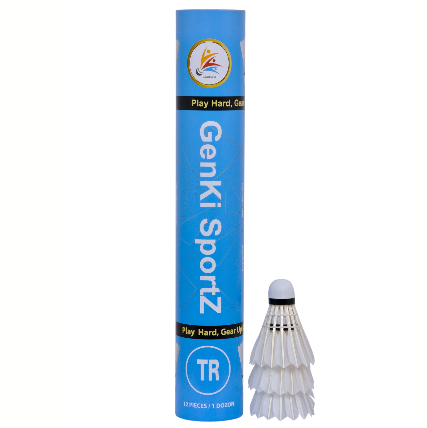 GenKi SportZ TR Blue Shuttlecocks | Precision, Durability & Performance