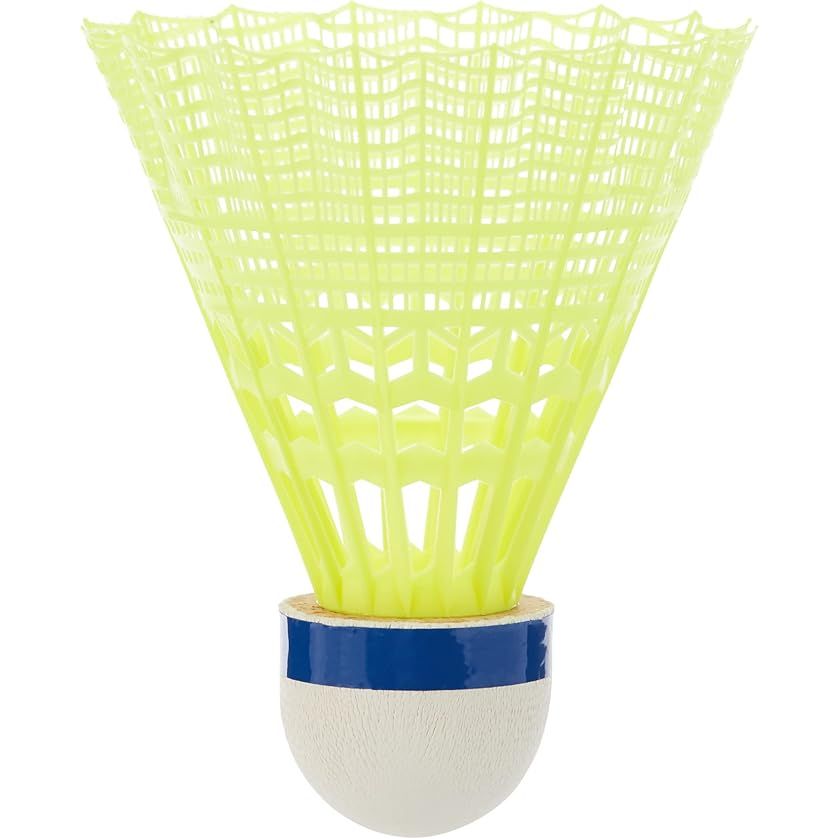 Yonex Mavis 600 Yellow Nylon Shuttlecock-Blue Cap