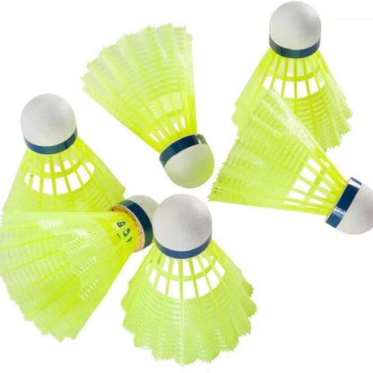 Yonex Mavis 300 Yellow Nylon Shuttlecock-Blue Cap