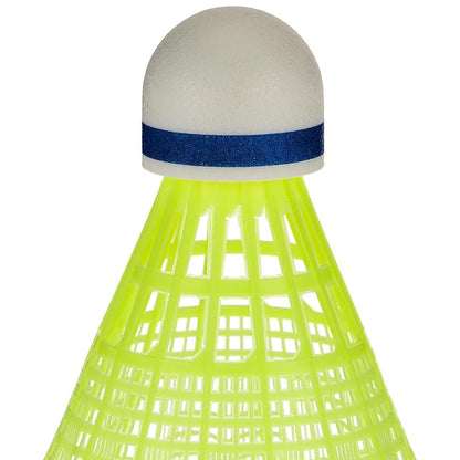 Yonex Mavis 10 Nylon Yellow Shuttlecock-Blue Cap