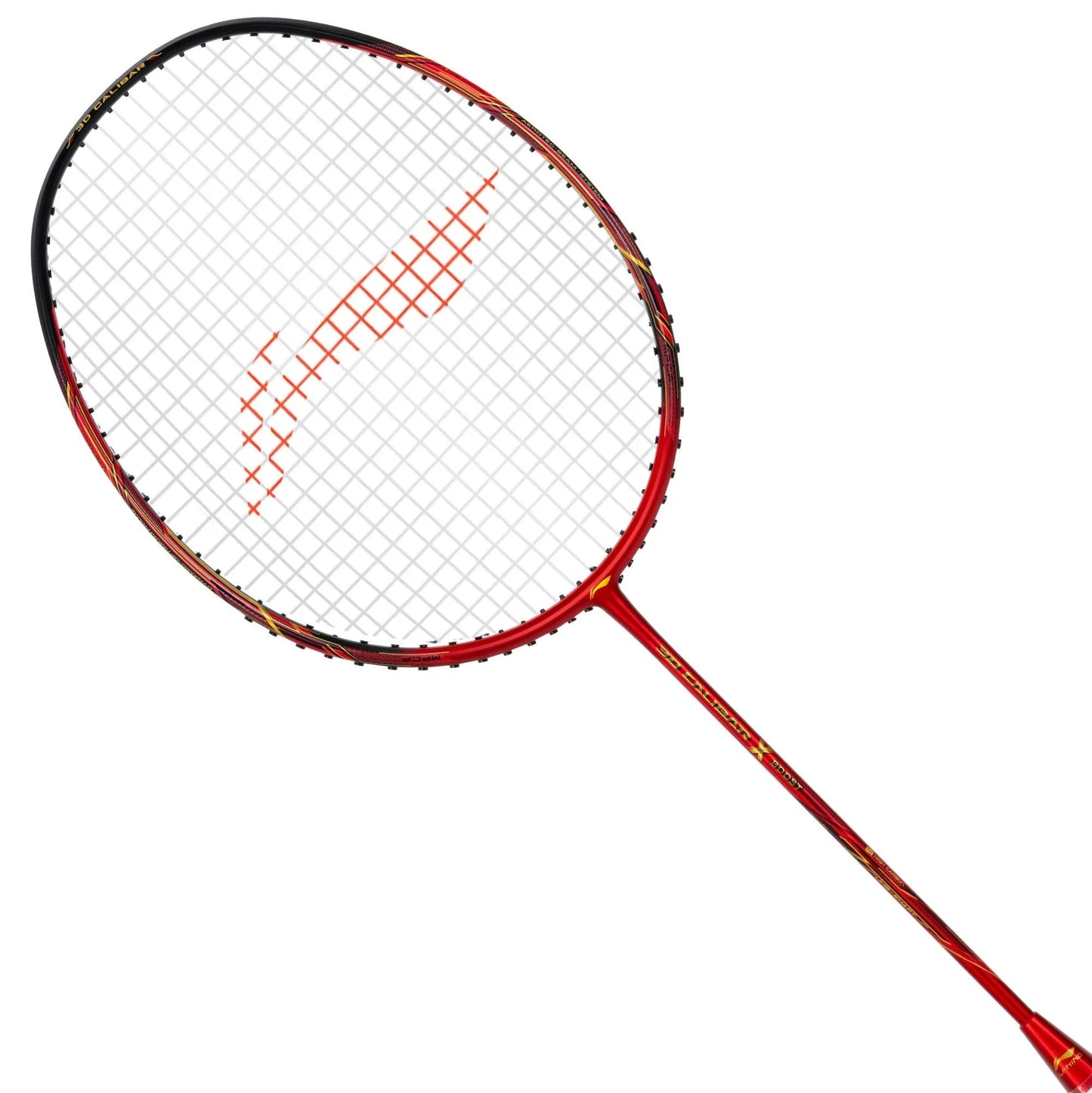 Li-Ning 3D Calibar X Boost Dark Red-Black Racket