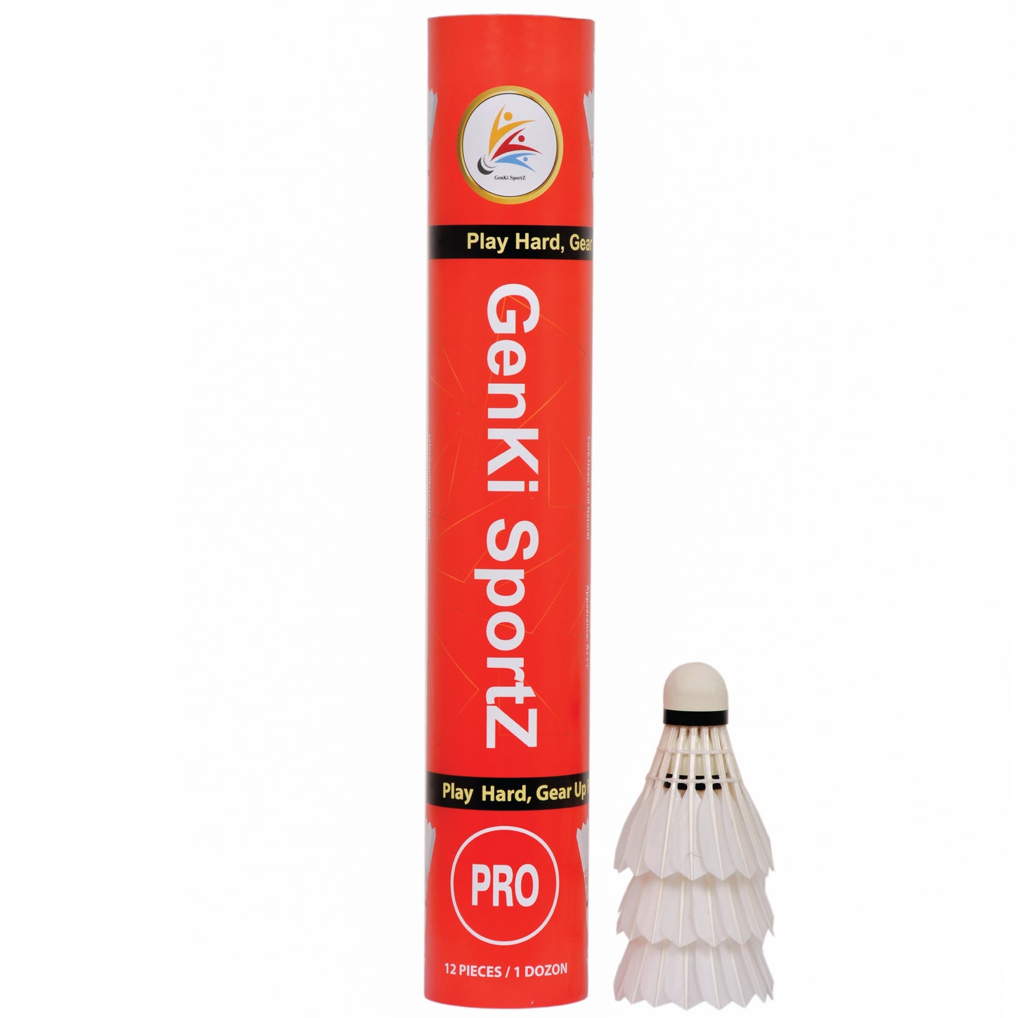 GenKi SportZ Premium Pro Shuttlecocks | Precision, Durability & Performance