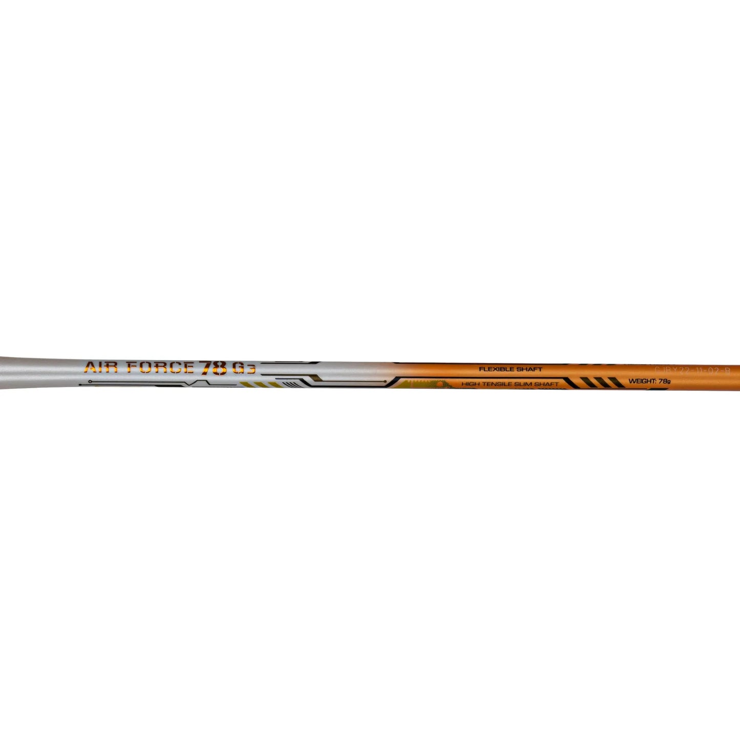 Li-Ning Air Force G3 78 Gram White Light-Orange-Black