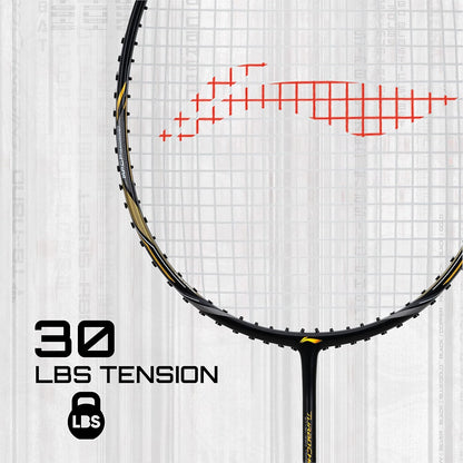 Li-Ning Turbo Charging Z Carbon Fibre Racket - Free Full Cover.