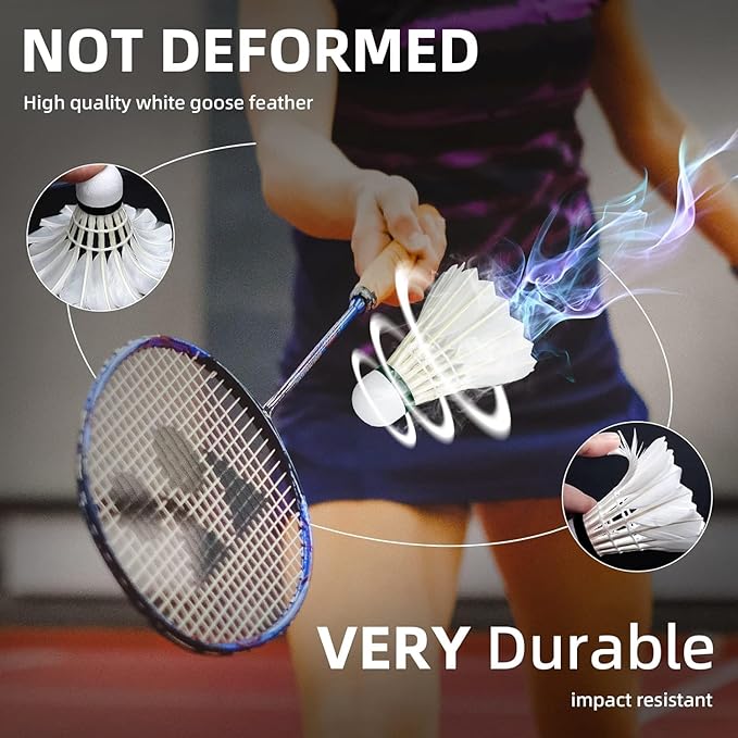 GenKi SportZ Premium Shuttlecocks | Precision, Durability & Performance
