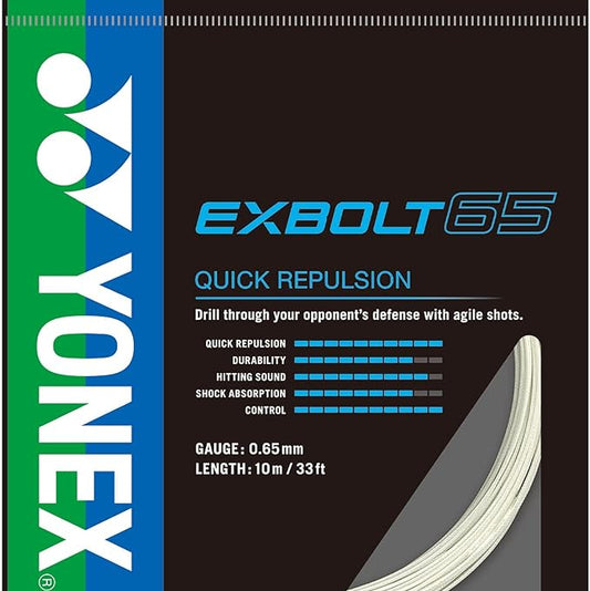 YONEX BG Exbolt 65 Badminton String