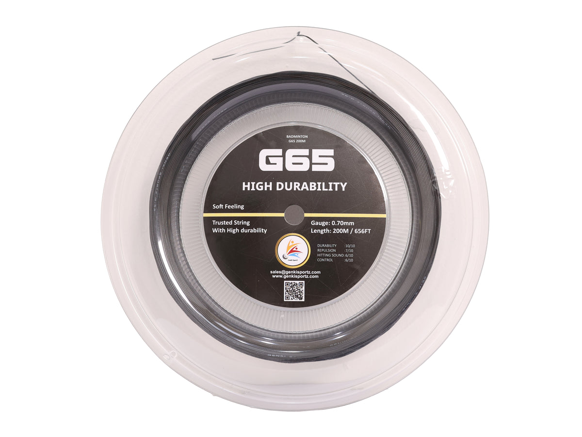 GenKi SportZ G65 – High Durability Badminton String