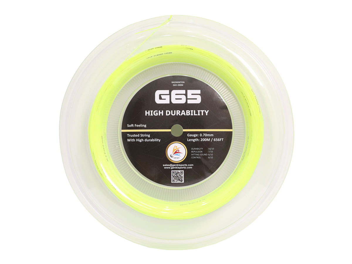 GenKi SportZ G65 – High Durability Badminton String