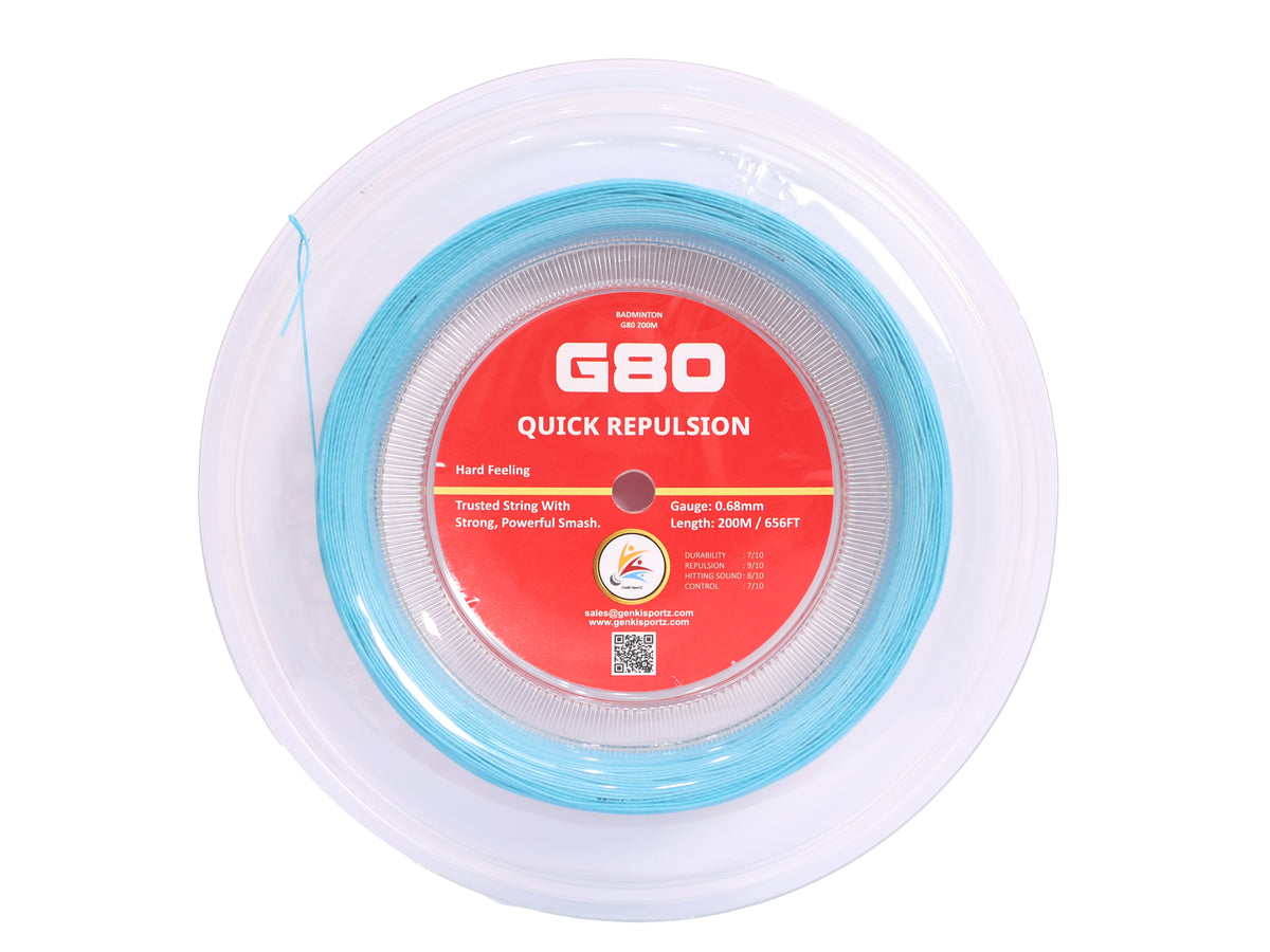 GenKi SportZ G80 – Quick Repulsion Badminton String